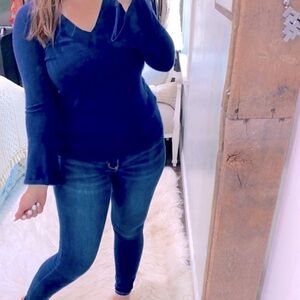 Ann Mashburn cashmere sweater size large